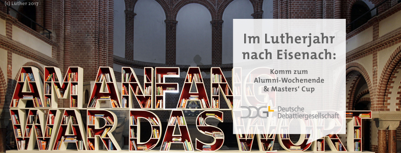 Einladung zum Alumni-Wochenende & Masters‘ Cup 2017